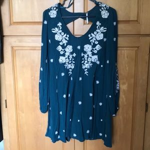 Free People Embroidered Dress